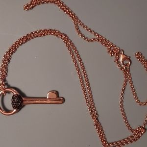 Bronze Milor key necklace